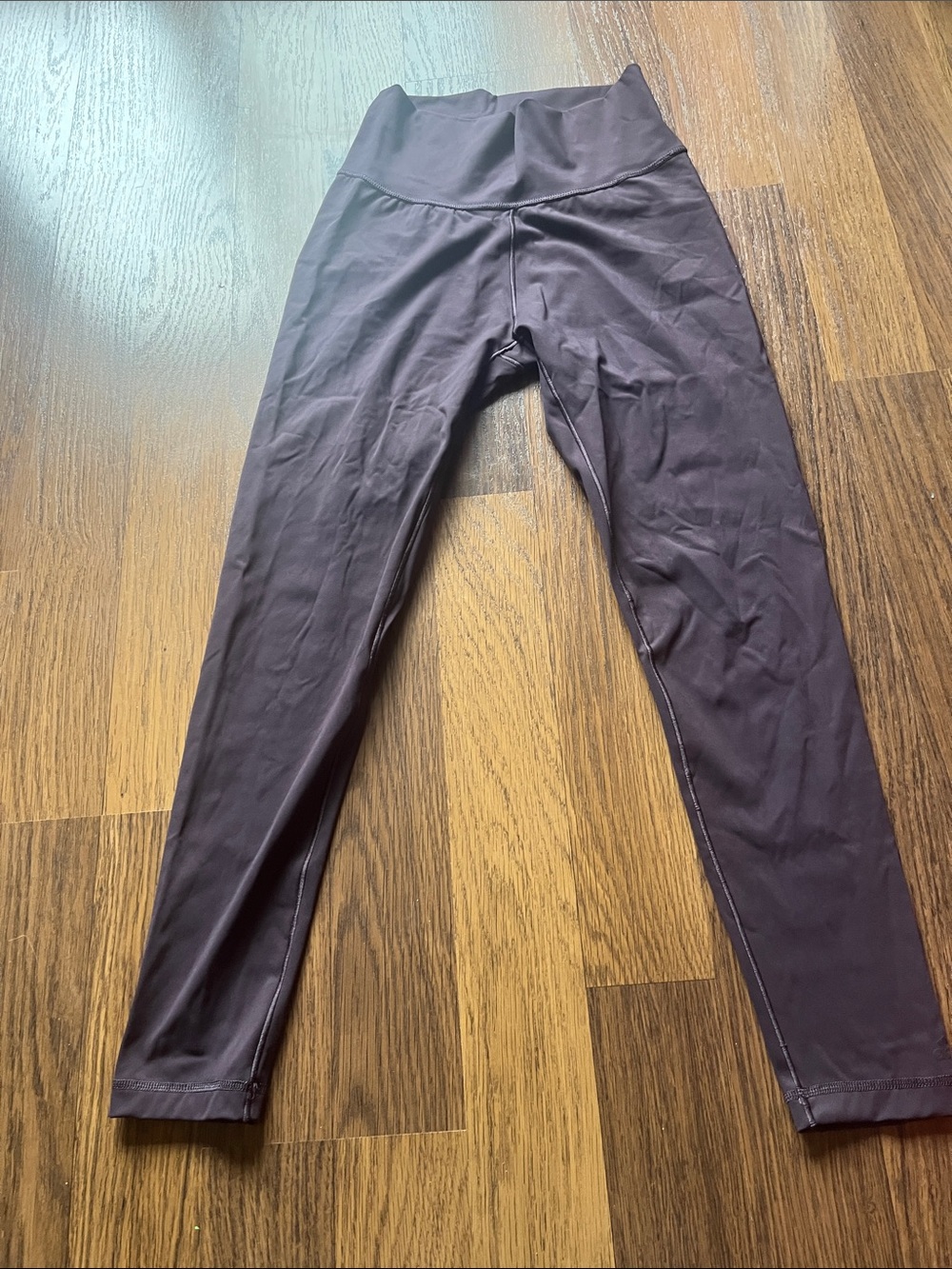Adidas Dark Plum High-Waist Active Leggings